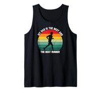 My Dad is The Best and Also The Fastest Runner Tank Top