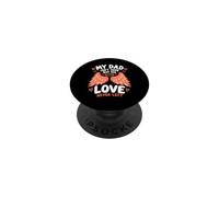 My Dad Isn't Here But His Love Never Left Memorial Day Daddy PopSockets Adhesive PopGrip