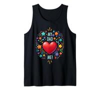 My DAD Loves (Heart Shape) me! - V2 Tank Top