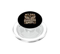My Dad My Guardian Angel Dad In Heaven PopSockets PopGrip for MagSafe