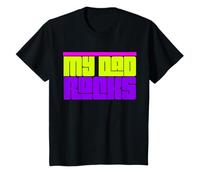 My Dad Rocks Toddler Shirt Cute Baby My Dad Rocks T-Shirt