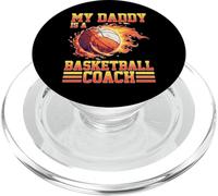 My Daddy Is A Basketball Coach Sports Child Proud PopSockets PopGrip for MagSafe