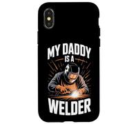 My Daddy Is A Welder Welding Profession Trade Workers Case for iPhone X/XS