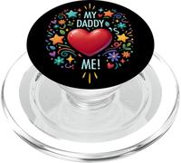 My DADDY loves (heart shape) me! - V2 PopSockets PopGrip for MagSafe