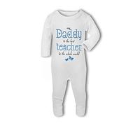 My Daddy/Uncle/Cousin is The Best Teacher in The World - Baby Romper Suit, 0-3 Months