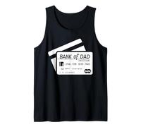 My Dads Credit Card Humor Funny Dad Jokes Tee - Bank of Dad Tank Top