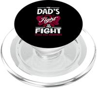 My Dad's Fight Is My Fight Sickle Cell Awareness PopSockets PopGrip for MagSafe