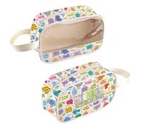 My Daily Affirmations Clear Cosmetic Bag Self Care Gift Inspirational Gift My Daily Positive Affirmations Gift (My DailyBag)