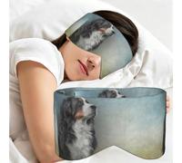 My Daily Bernese Mountain Dog, Sleep Mask for Home Travel, Full Eye Covers Light Blocking Eye Mask Sleep Eye and Ear Muffs