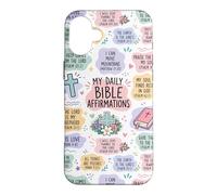 My Daily Bible Affirmations Christian Faith Pastel Collage Case for iPhone 16 Plus