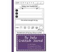 My Daily Gratitude Journal: A Simple 3 Minute Gratitude Book with Prompts for Kids | Teach Children to Practice Appreciation and Mindfulness | Perfect Gift Idea