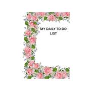 My daily planner: My daily to do list