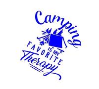 My Dark Secret Of Camping Outdoors Car Window Body Side Decals Car Decals(Blue,50X53.9CM)