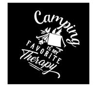My Dark Secret Of Camping Outdoors Car Window Body Side Decals Car Decals(Silver,55X59.3CM)