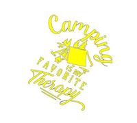 My Dark Secret Of Camping Outdoors Car Window Body Side Decals Car Decals(Yellow,55X59.3CM)