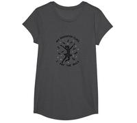 My Daughter Flies I Pay The Bills Proud Parent T-Shirt, Girls, Dark Heather Grey, Small