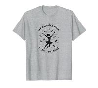 My Daughter Flies I Pay The Bills Proud Parent T-Shirt, Men, Heather Grey, 6XL