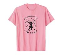 My Daughter Flies I Pay The Bills Proud Parent T-Shirt, Men, Pink, XXL
