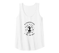 My Daughter Flies I Pay The Bills Proud Parent Tank Top, Women, White, XL