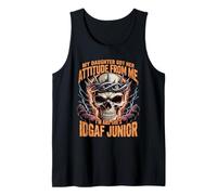 My Daughter Got Her Attitude From Me I'm IDGAF Sarcastic Tank Top