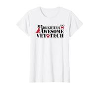 My Daughter Is An Awesome Vet Tech T-shirt T-Shirt