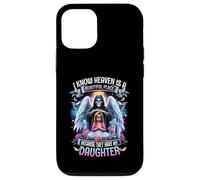 My Daughter Is My Guardian-Angel in Heaven Mothers Grief Case for iPhone 12/12 Pro
