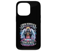 My Daughter Is My Guardian-Angel in Heaven Mothers Grief Case for iPhone 13 Pro