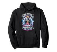 My Daughter Is My Guardian-Angel in Heaven Mothers Grief Pullover Hoodie