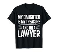 My Daughter is My Treasure and Oh A Lawyer - Value Graphic T-Shirt, Men, Black, M