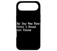 My Day Was Fine Until I Found Cat Videos Funny Video Lover Case for iPhone Air
