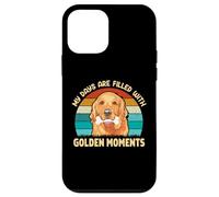 My Days Are Filled With Golden Moments, Golden Retriever Dog Case for iPhone 12 mini