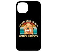 My Days Are Filled With Golden Moments, Golden Retriever Dog Case for iPhone 13