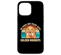 My Days Are Filled With Golden Moments, Golden Retriever Dog Case for iPhone 13 Pro Max
