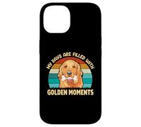 My Days Are Filled With Golden Moments, Golden Retriever Dog Case for iPhone 14