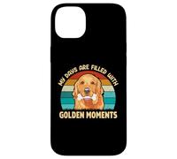 My Days Are Filled With Golden Moments, Golden Retriever Dog Case for iPhone 14 Plus