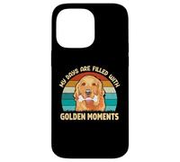My Days Are Filled With Golden Moments, Golden Retriever Dog Case for iPhone 14 Pro Max
