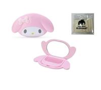 My Dearest Cute Melody Face Mirror & Comb Set ABG Style School and Travel Portable Comb and Mirror Cute Character Gir's Gift