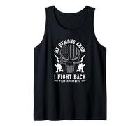 My Demons Know I Fight Back PTSD Awareness Tank Top