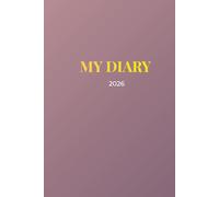 My Diary 2026: Simple & Elegant Daily Dairy - Pastel Pink Cover