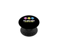 My Diet Ends After The Fair Cotton Candy Lover Funny PopSockets Adhesive PopGrip