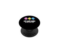 My Diet Ends After The Fair Cotton Candy Lover Funny PopSockets Adhesive PopGrip