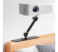 My DIMELIFE Bed Sofa Projector Stand - Angle Adjustble Projector Mount, Invisible Installation on Bed or Sofa, Compatible with 99% Projectors, XGIMI, Nebula, Epson and More (Fixed Length 20 cm)