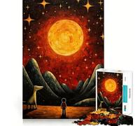 My Dinosaur And Me 1000 Piece Jigsaw Puzzles for Adults Jigsaw Brain Play Relax Mind Sharp Edge Premium Gift (50x75cm)