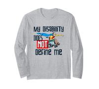 My Disability Does Not Define Me a Men's Disability Pride Long Sleeve T-Shirt