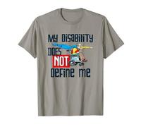 My Disability Does Not Define Me a Men's Disability Pride T-Shirt
