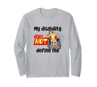 My Disability Does Not Define Me a Women's Disability Pride Long Sleeve T-Shirt