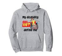 My Disability Does Not Define Me a Women's Disability Pride Pullover Hoodie