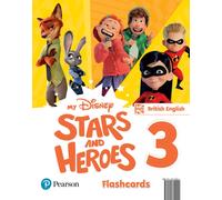 My Disney Stars and Heroes British Edition Level 3 Flashcards (Friends and Heroes)