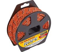 MY DIY Braided Rope 15M Polypropylene Rope on Reel Strong Heavy Duty Multipurpose 5.5MM Thick Ropes Tactical Paracord Utility Cord for Bracelet Crafting DIY Clothes Line Camping Outdoor Garden