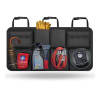 My DIY Car Boot Organiser Hanging Car Seats Organiser Storage with 8 Pockets Trunk Organisers for SUV, Truck, MPV, VAN - Water Resistant, Easy to Clean & Durable Seat Storage Solution